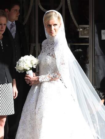 Nicky Hilton, sublime en robe de mariée