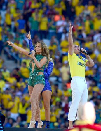 Jennifer Lopez n'a pas brillé lors de sa prestation au Mondial 2014...