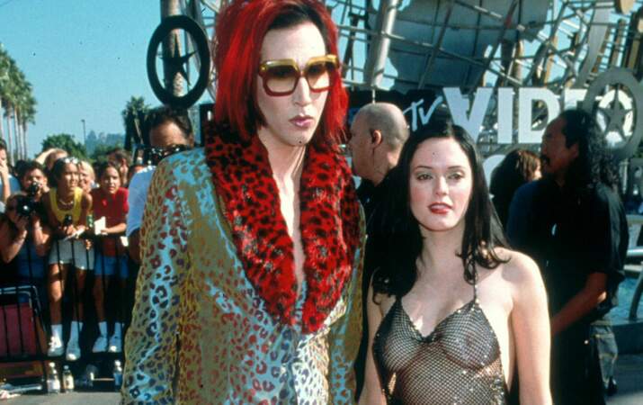 Rose McGowan et Marilyn Manson - MTV VMA 1998