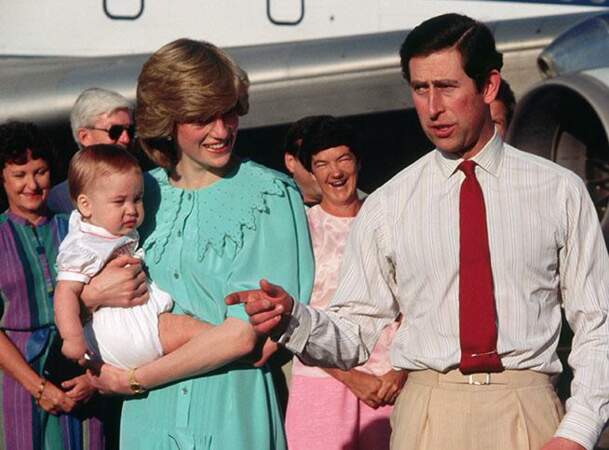 Le prince William en 1983