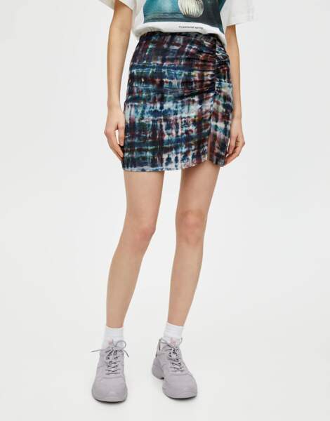 Minijupe tie and dye, Pull and bear, 17,99€