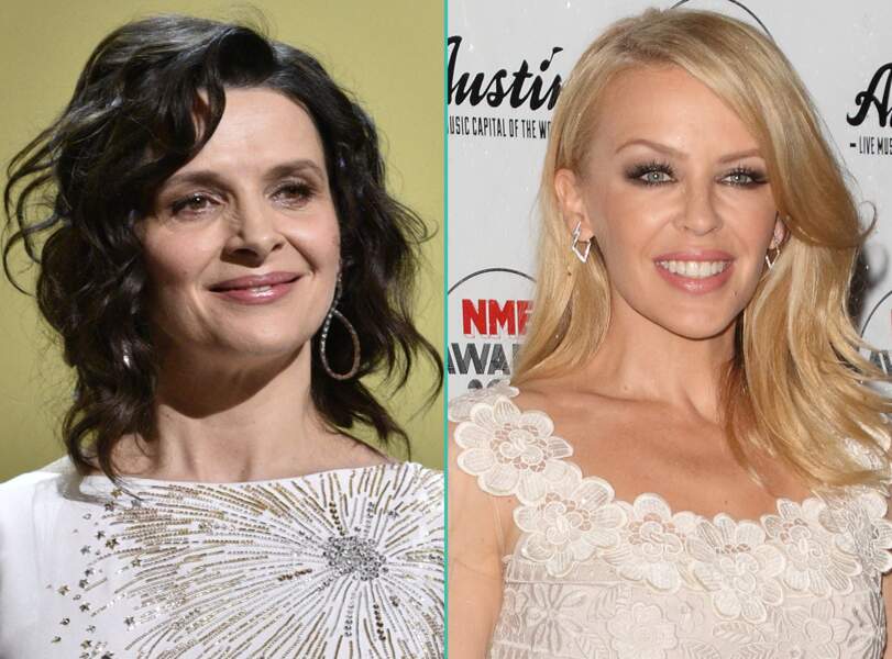 Juliette Binoche et Kylie Minogue ont toutes les deux fréquenté...