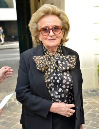 Bernadette Chirac au défilé Edouard Vermeulen 