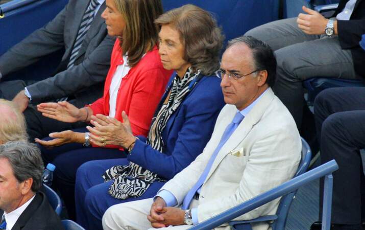 La reine Sofia est venue encourager son poulain, Rafael Nadal