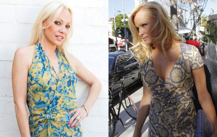 Pamela Anderson, avec moins de poitrine mais plus d’élégance (HAHAHA)