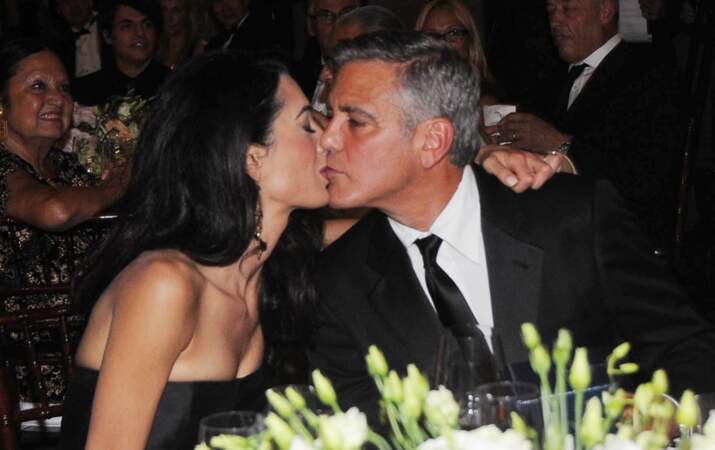 Encore 15 jours pour que George Clooney apprenne à viser ! (Amal Alamuddin et George Clooney)