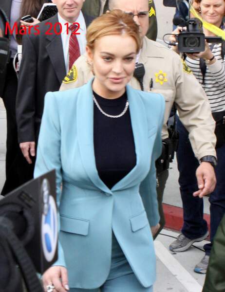 Lindsay Lohan mars 2012