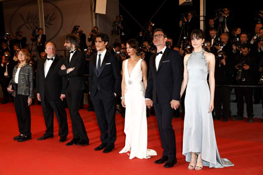 Festival de Cannes 2017 : Gregory Gadebois, Louis Garrel, Bérénice Bejo, Michel Hazanavicius et Stacy Martin