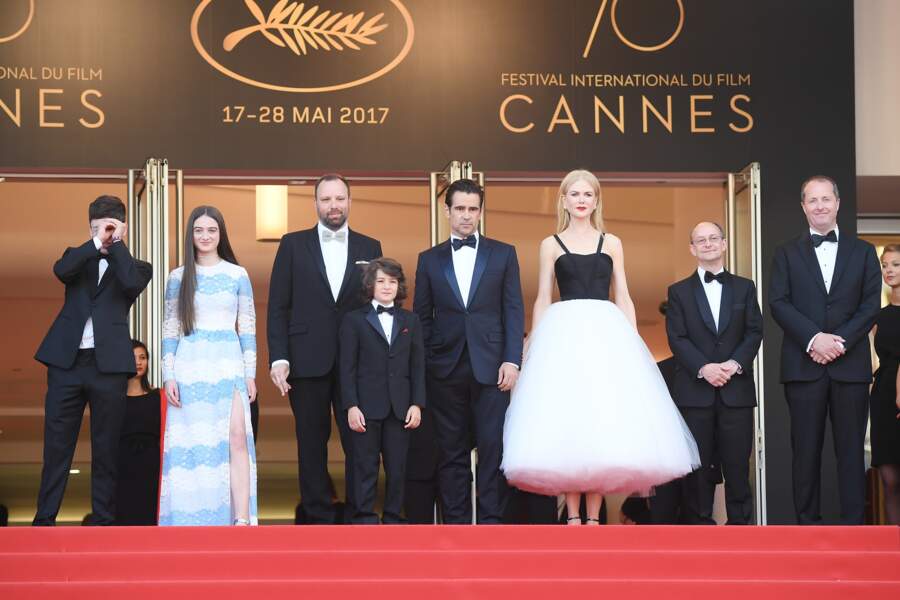 Festival de Cannes 2017 : la montée des marches de The Killing of a Sacred Deer de Yórgos Lánthimos