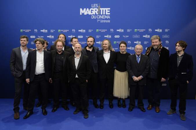Les Magritte du cinéma 2017 : Les voilà tous (ou presque) réunis pour la photo de groupe