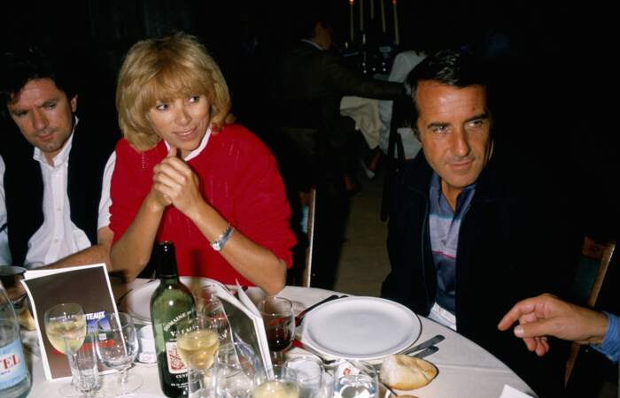Mireille Darc avec Pierre Barret en 1984