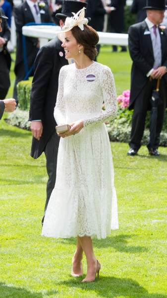 Royal Ascot : leçon de grâce numéro 1 par Kate Middleton