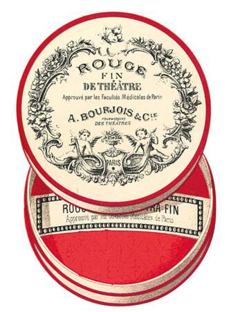 1870 - Rouge fin de théâtre 
