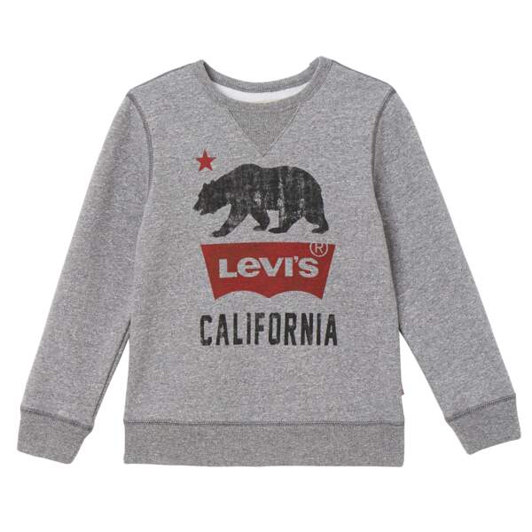 Sweatshirt standard Fit. 72% coton et 28% polyester, à partir de 50€, Levi's Kids