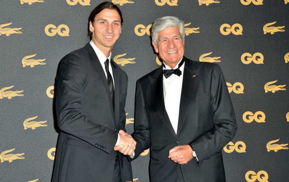 Zlatan Ibrahimovic et Maurice Levy, businessman de l'année