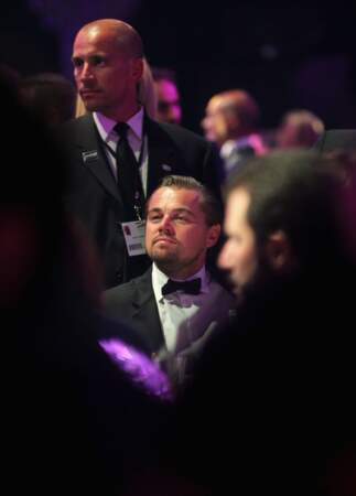 Cannes 2016 - dîner de l'AmfAR : Leonardo Di Caprio et son impressionnant bodyguard