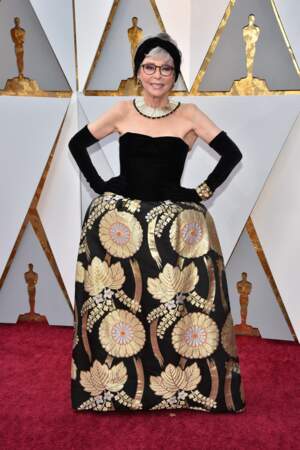 Oscars 2018 : Rita Moreno ressort la robe qu'elle portait pour la même remise de prix en 1962
