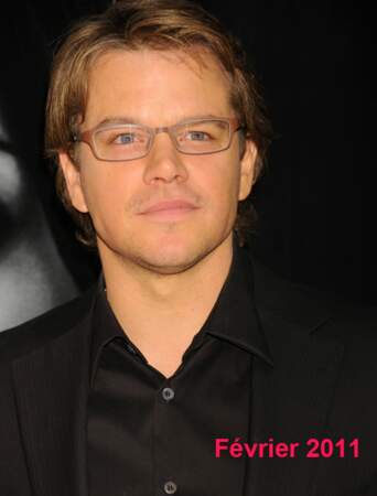 Matt Damon en février 2011