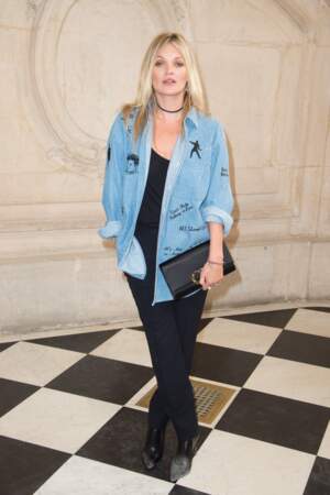 Défilé Dior printemps-été 2017 : Kate Moss