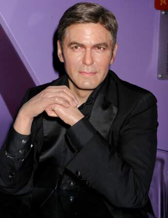 George Clooney au Madame Tussauds d'Hollywood