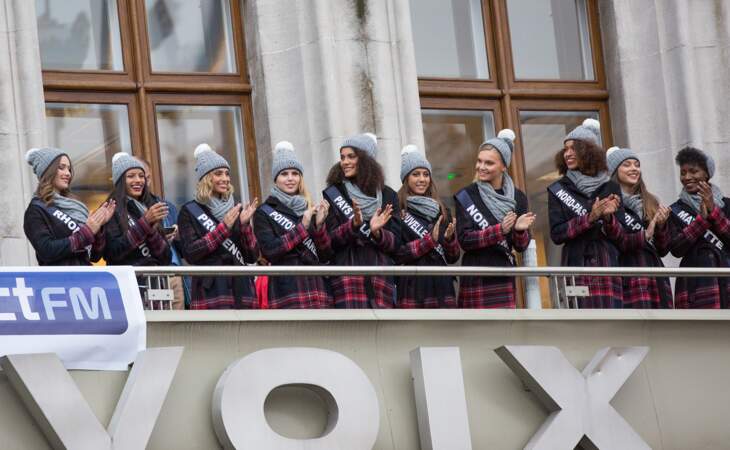 Les candidates de Miss France 2019 à Lille