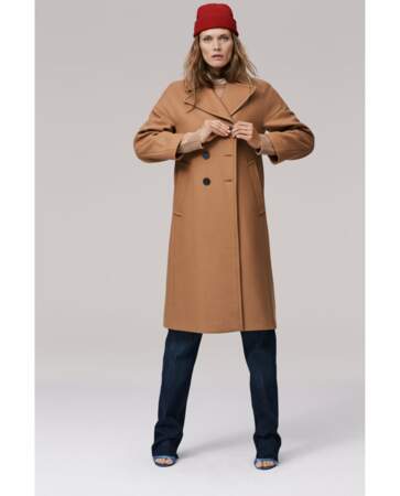Zara : Manteau long XL, 89,99 euros au lieu de 139 euros