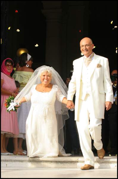 Mimie Mathy et Benoist Gérard se sont mariés en 2005 à Neuilly-sur-Seine