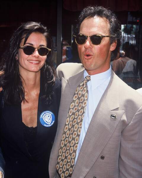 Avril 1989 : Courteney Cox et Michael Keaton s’embarquent pour six ans d’amour