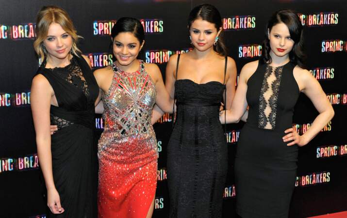 Ashley Benson, Vanessa Hudgens, Selena Gomez et Rachel Korine
