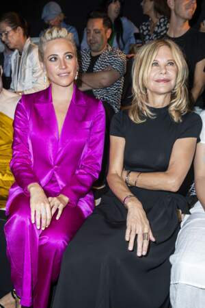Pixie Lott et Meg Ryan au défilé haute couture Schiaparelli à Paris
