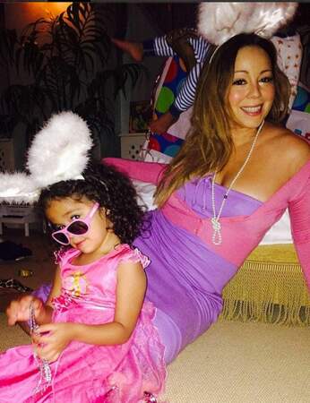 Mariah Carey et sa fille Monroe