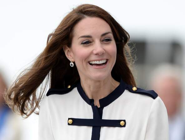 Passionnée de voile, la duchesse de Cambridge est ravie d'être là