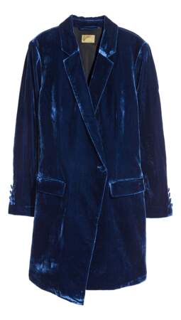 Tenues de fêtes : Robe en velours façon veste de tailleur, H&M, 79,99 euros