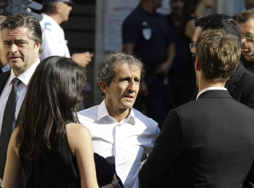 Alain Prost, Romain Grosjean et Marion Jollès 