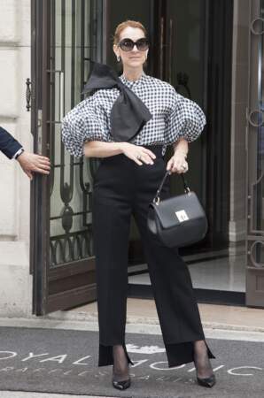 Céline Dion à Paris le 6 juillet 2017