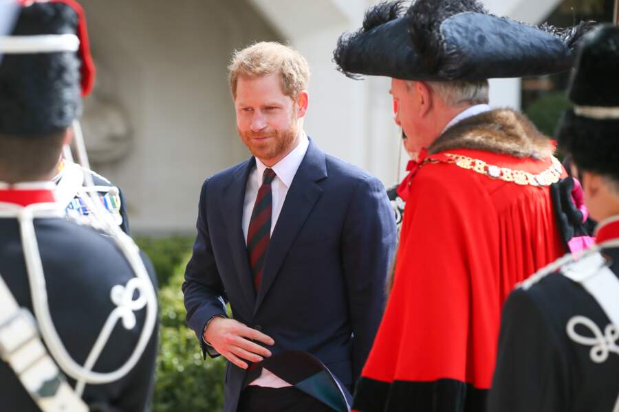 Le prince Harry s'est rendu au douzième Big Curry Lunch au Guildhall de Londres le 4 avril 2019
