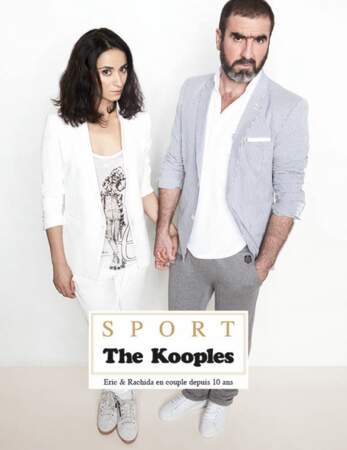 Rachida Brakni et Eric Cantona pour The Kooples 