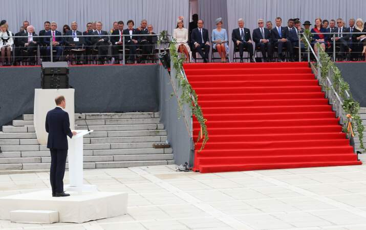 Il rend hommage aux Belges, premières victimes aux débuts de la Grande Guerre