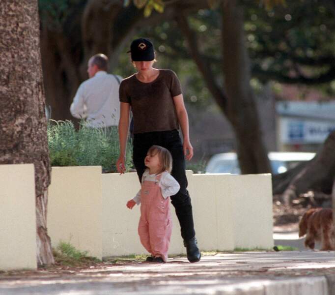 Gillian Anderson et sa fille Piper