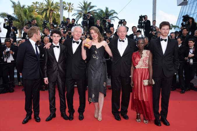 Cannes 2016: l'équipe du film La Fille Inconnue des frères Dardenne