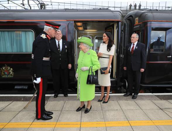 Meghan Markle : son premier voyage officiel en tête à tête avec la reine Elizabeth II
