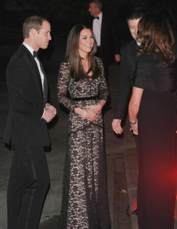 William et Kate sur le tapis rouge