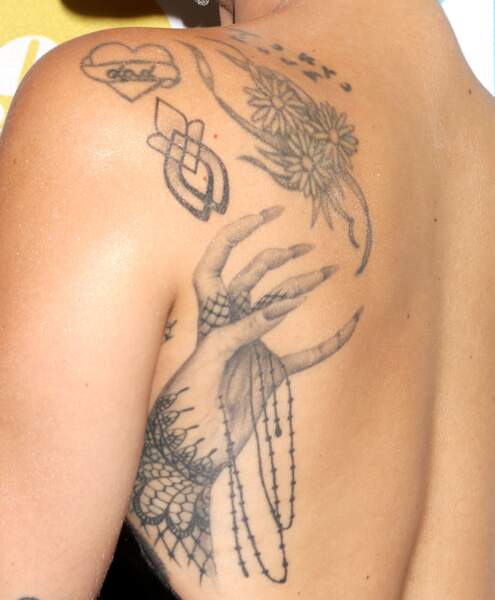 Les plus beaux tatouages sur le dos : Lady Gaga