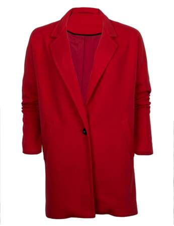 Manteau en laine mélangée, 39,99€, Mim