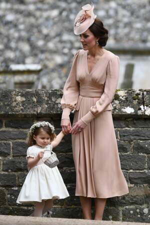 Kate Middleton et sa fille la princesse Charlotte