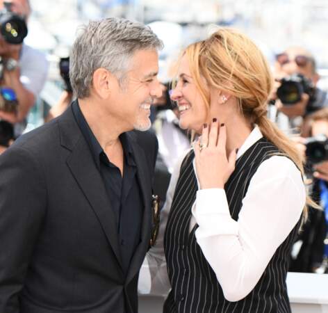 George Clooney et Julia Roberts avaient l'air vraiment ravis de leur escapade cannoise