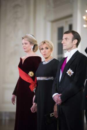 Emmanuel et Brigitte Macron en Belgique