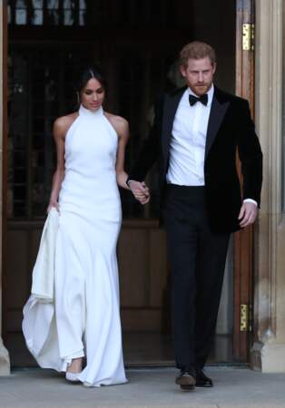 Le prince Harry et sa femme Meghan Markle se mettent en route pour Frogmore House