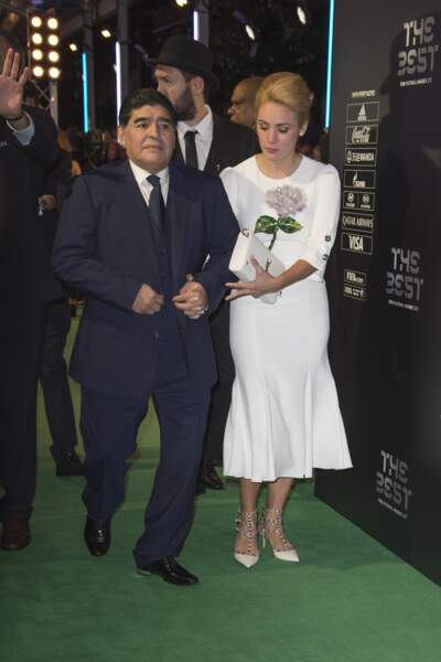 FIFA Football Awards - Maradona et son épouse