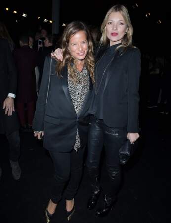 Kate Moss et sa copine Jade Jagger, qui s'apprête à être grand-mère (si si)